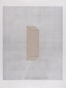 07/teile - box - digitale schrift; millimeterpapier, folie, karton, 47,5 x 63 cm 1999
